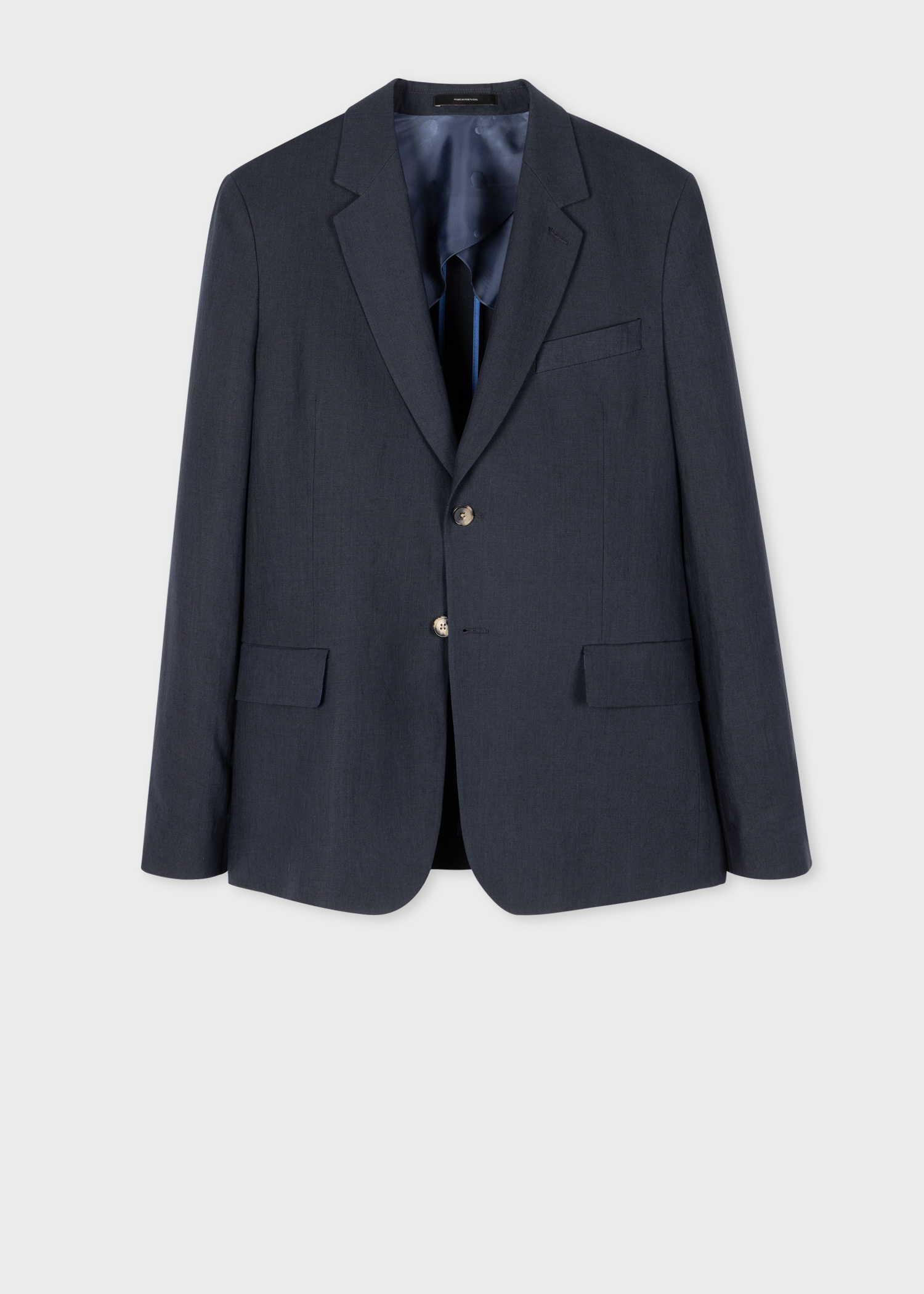 Linen Buggy-Lined Blazer - 2