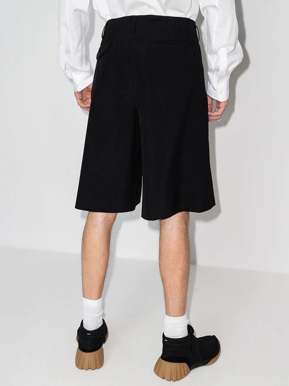 tailored knee-length shorts - 3