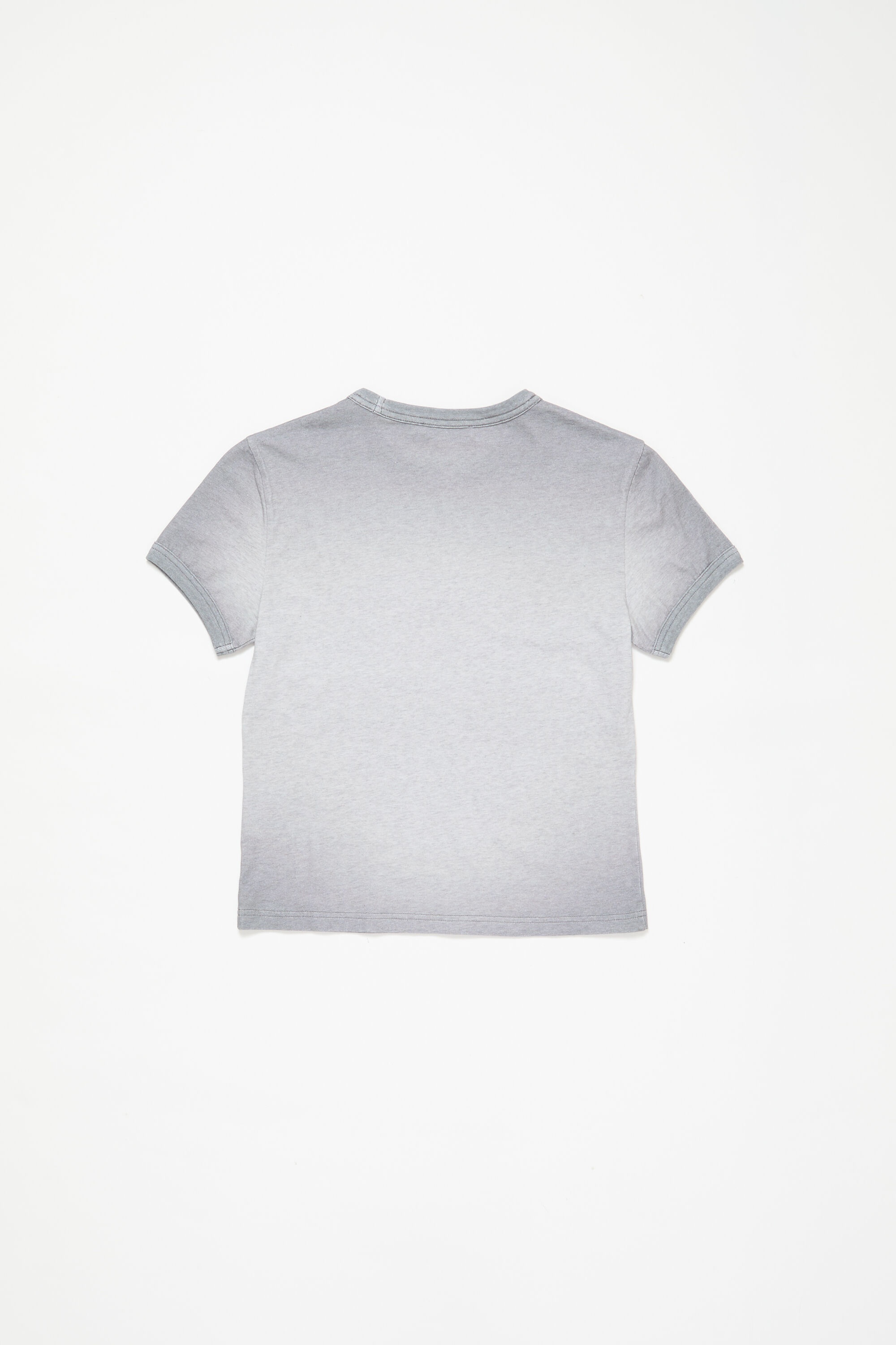 Sprayed vintage logo t-shirt - Grey Melange - 7