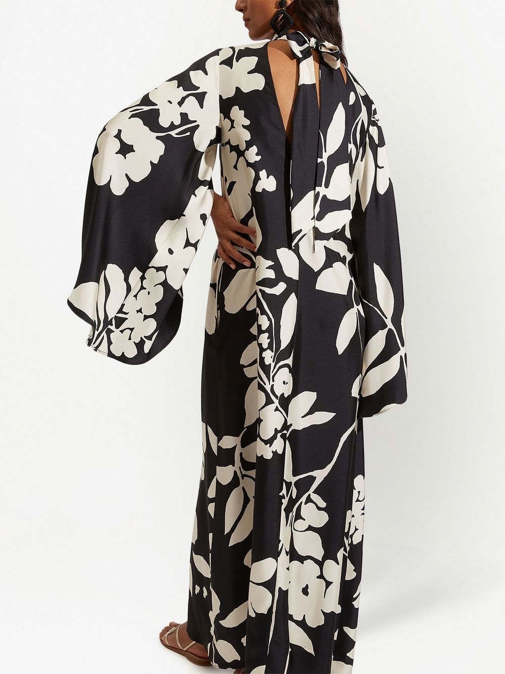 Magnifico floral-print silk maxi dress - 3