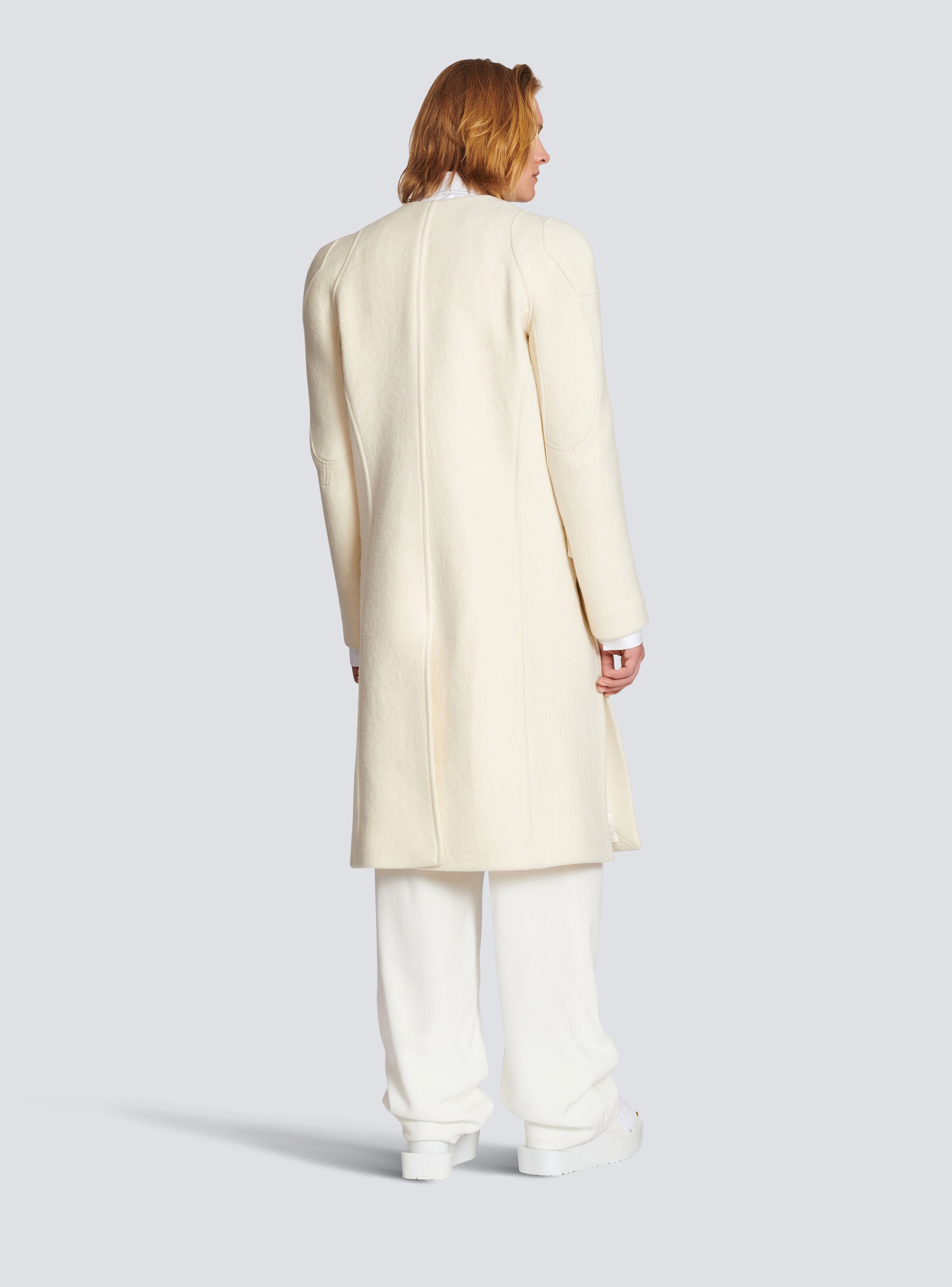 Long wool coat - 4