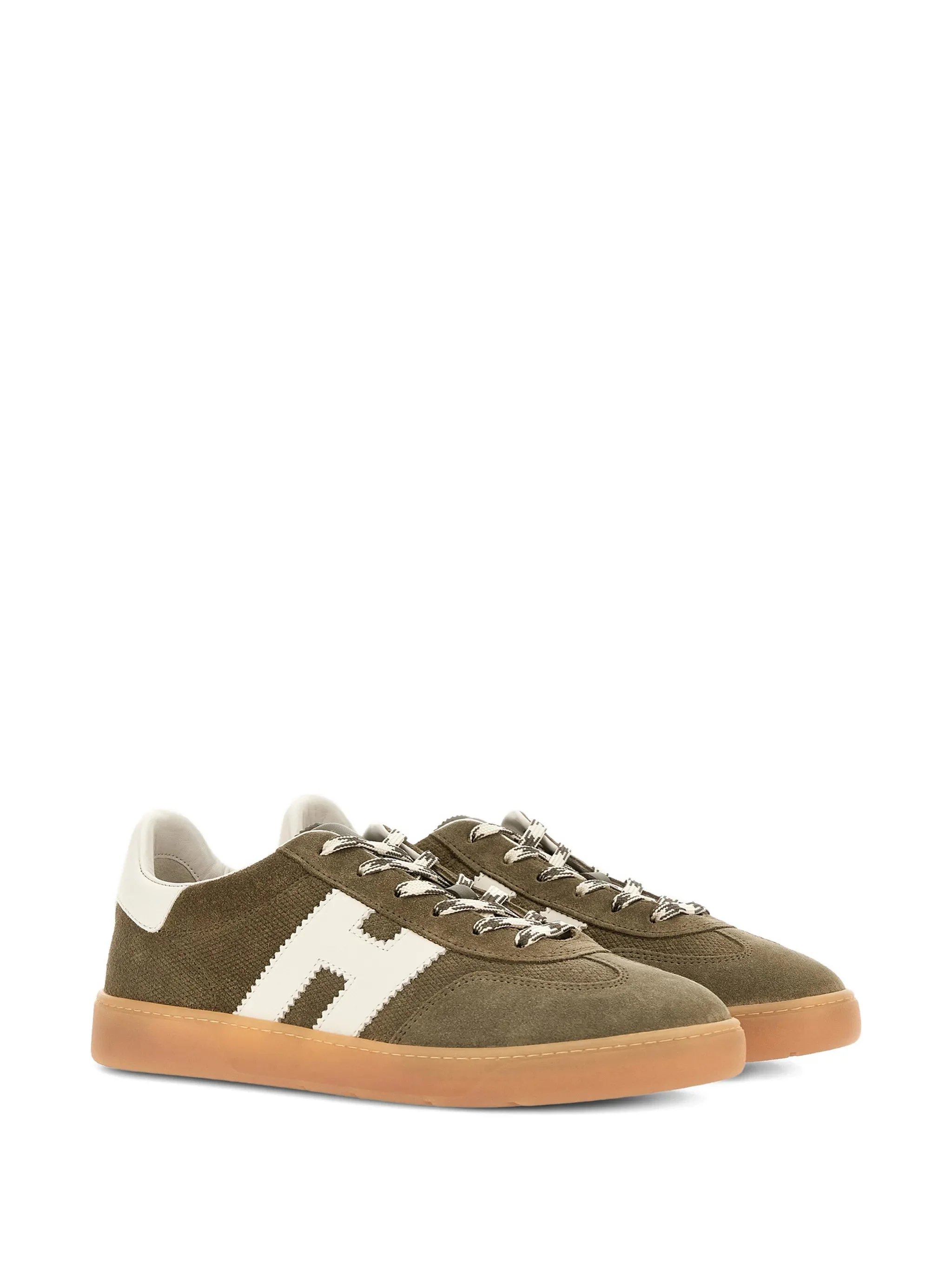 Hogan Cool Suede Logo-appliqué Low-top Sneakers - 1