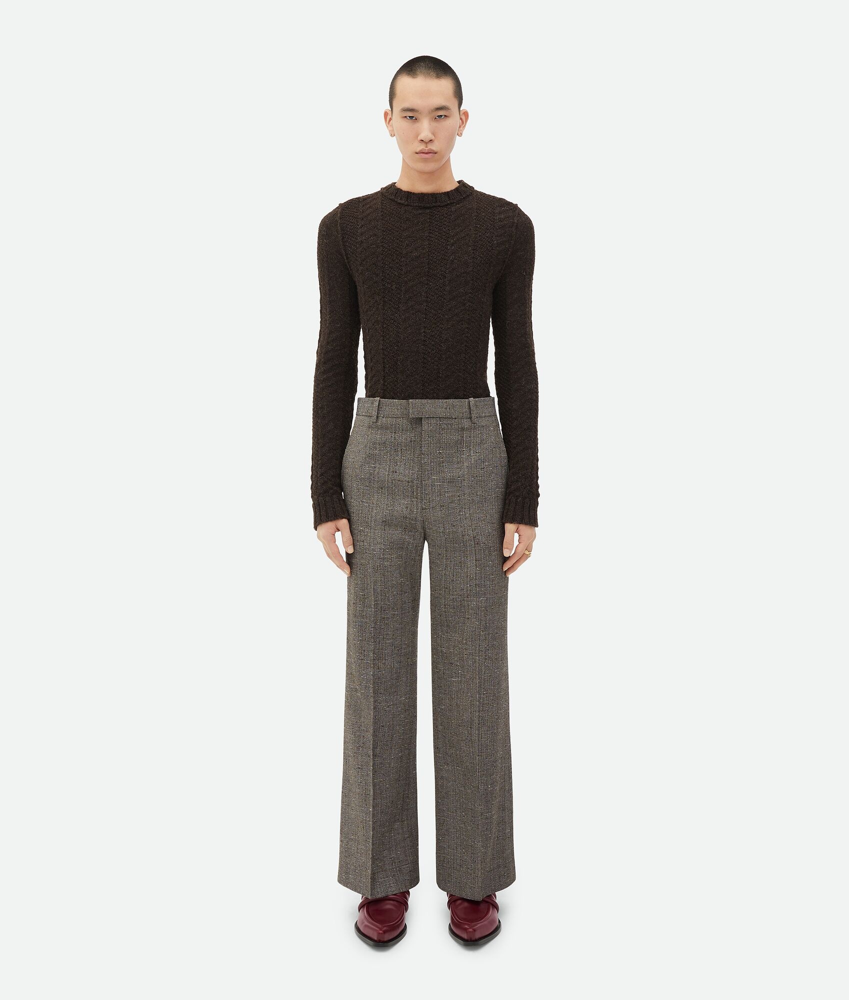 Viscose Silk Flared Pants - 1