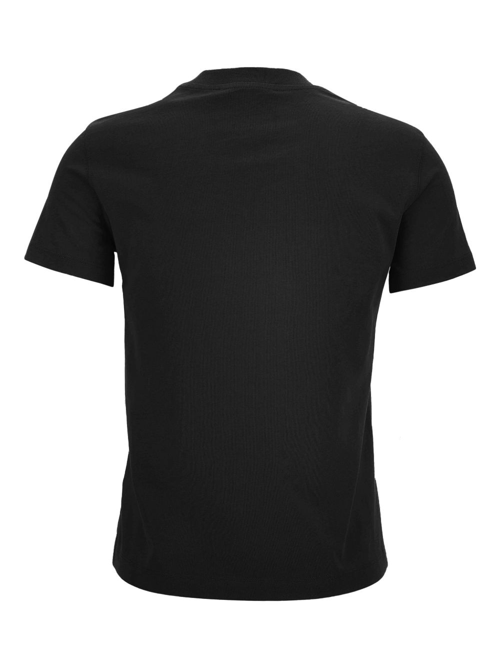 sequin-logo cotton T-shirt - 2