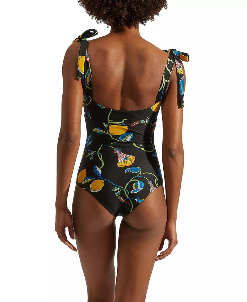 La DoubleJ Barbarella Swimsuit Borboni Black outlook