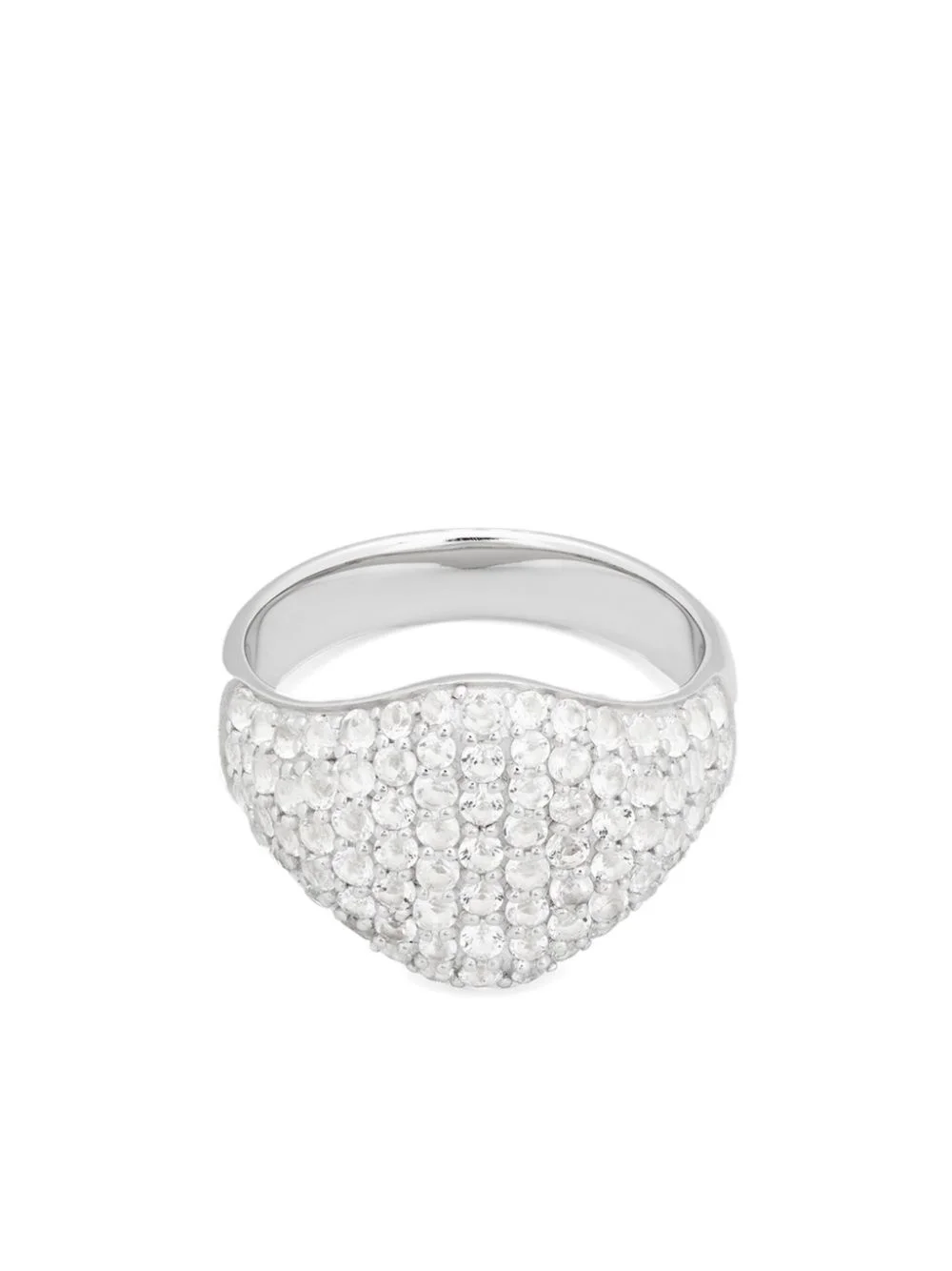 oval signet ring - 1