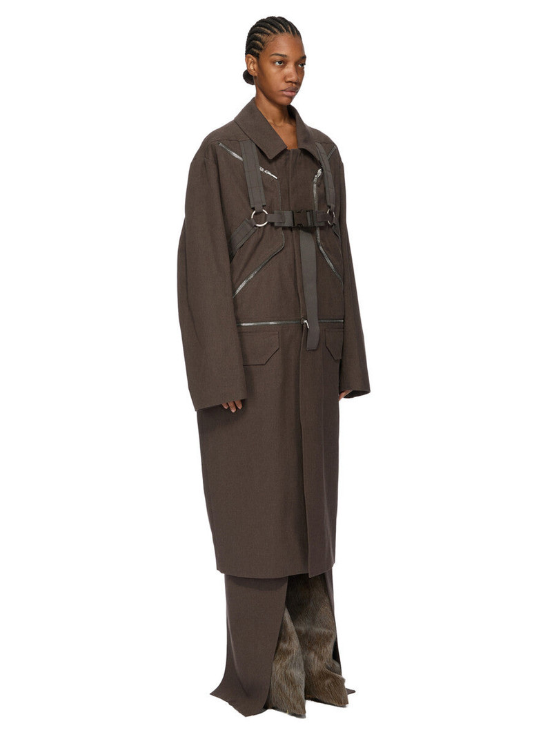 Gray Concordians Runway Blixa Jumbo Mac Coat 2