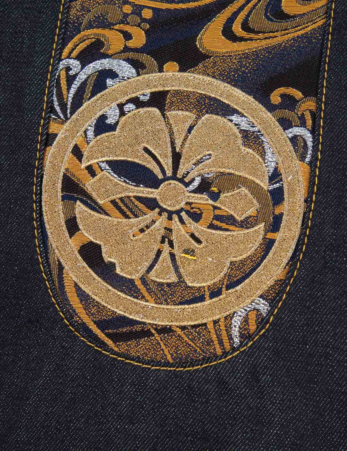JACQUARD DAICOCK INSERT CARROT-FIT JEANS#2017 - 8