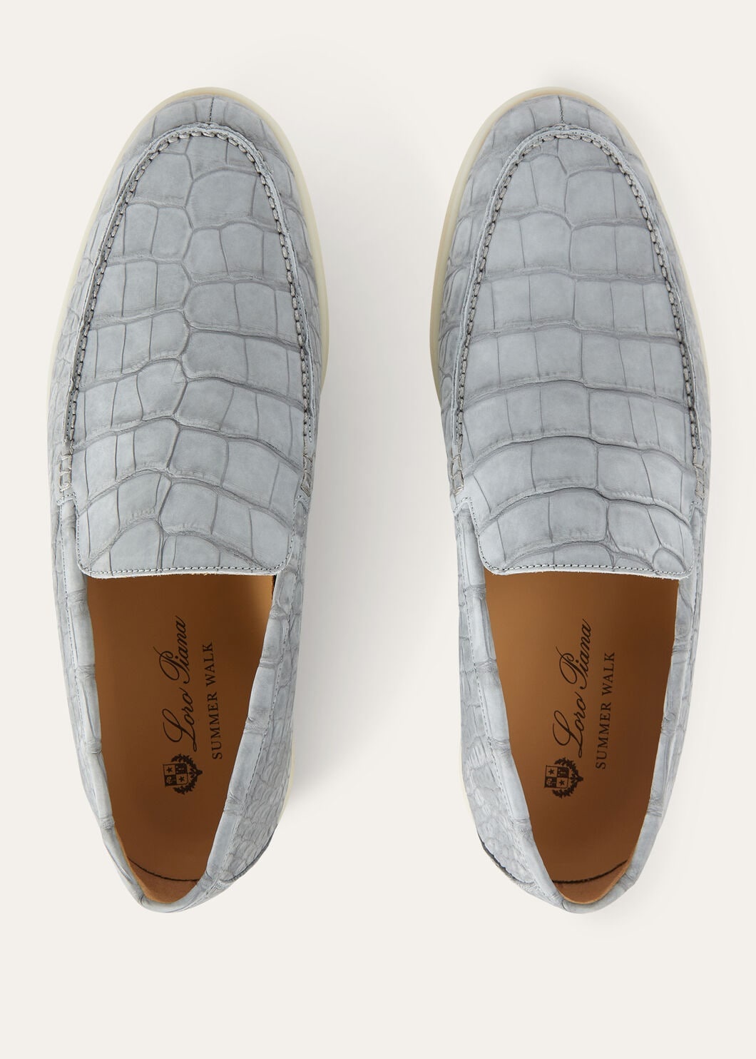 Summer Walk Nabuk Alligator Moccasin - 5