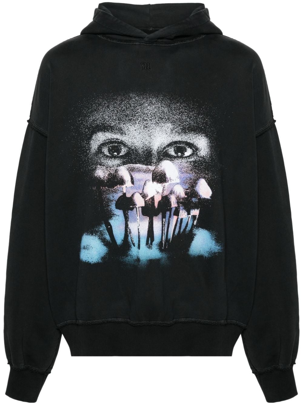 graphic-print hoodie - 1