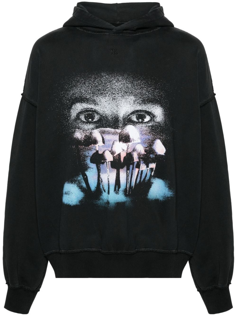 graphic-print hoodie 1