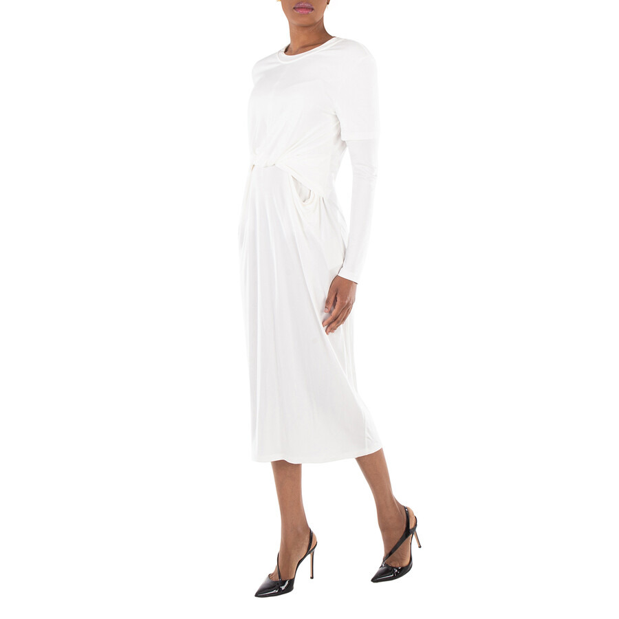 Loewe Crepe Jersey Draped Dress - 2