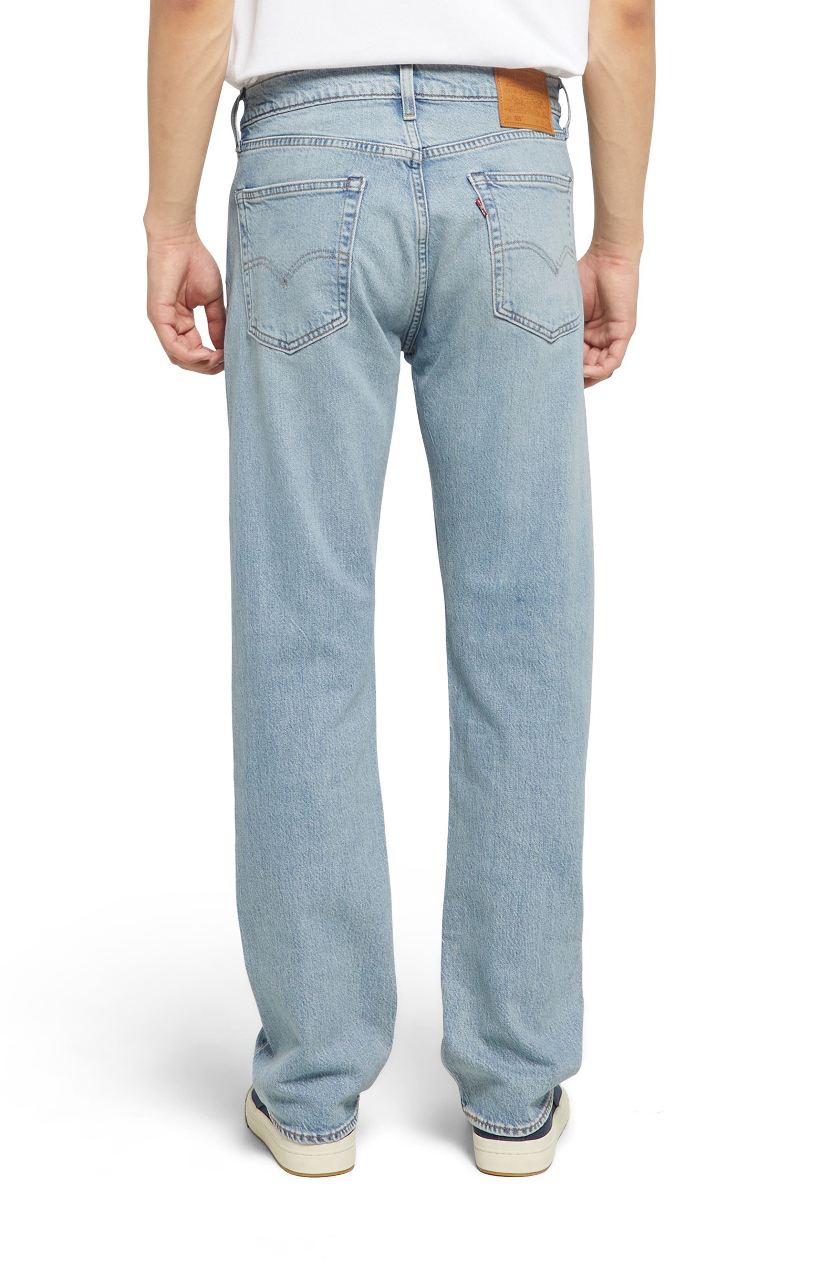 levi's 505™ Relaxed Straight Leg Jeans in In The Head Lights at Nordstrom - 2
