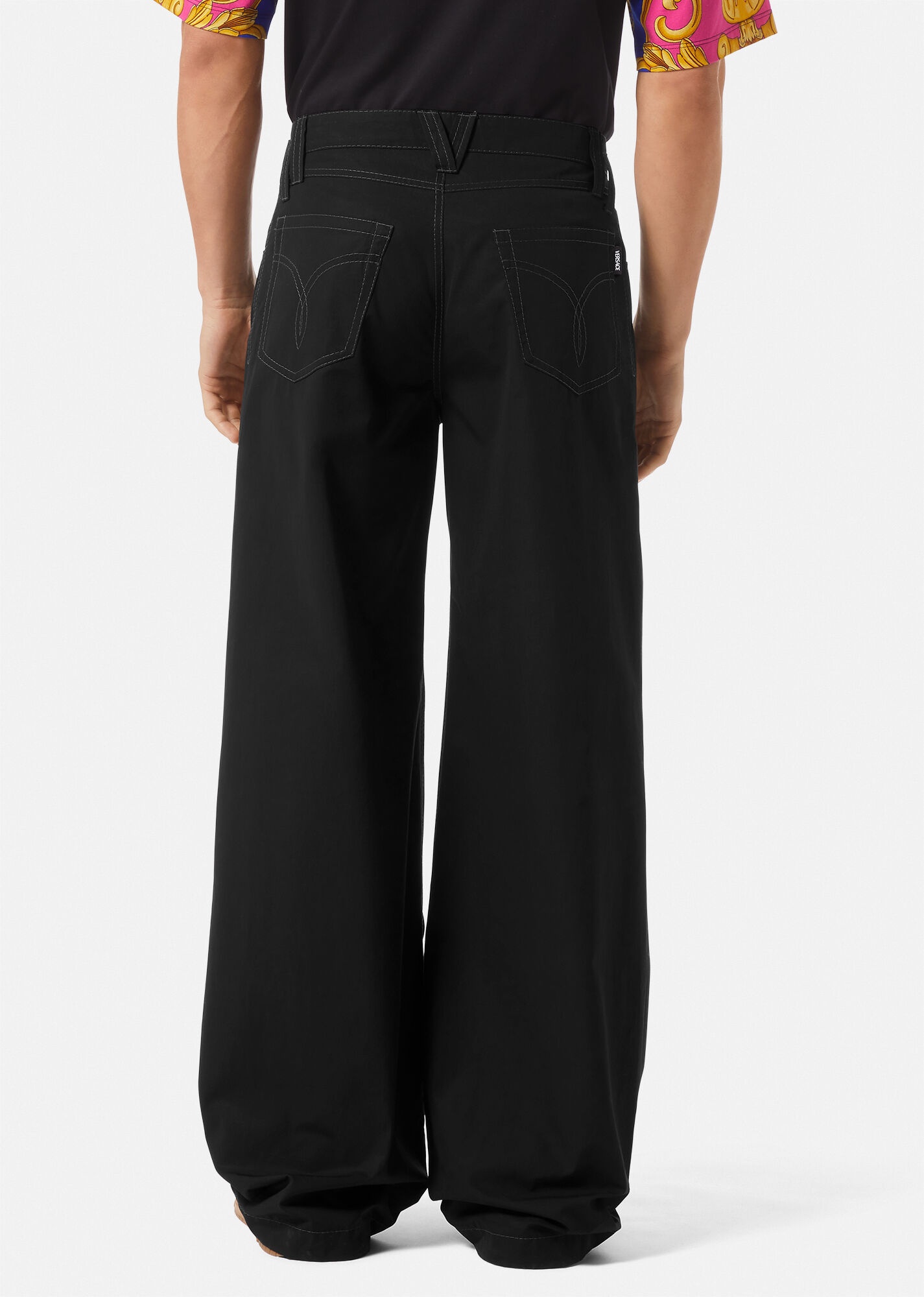 Medusa Wide Leg Jeans - 4