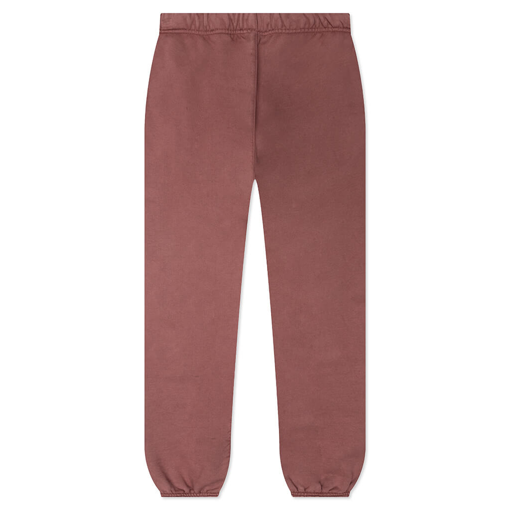 HEAVY FLEECE CLASSIC SWEATPANT - CRIMSON - 2