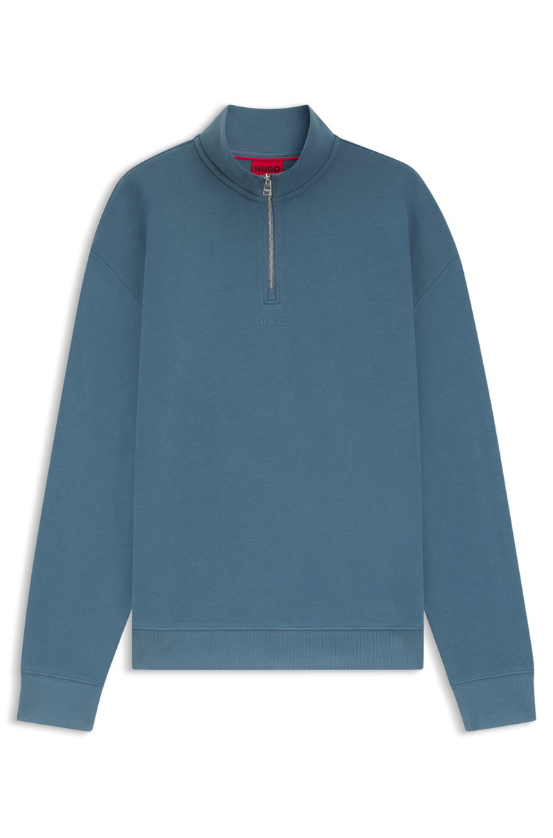 LOGO-PRINT SWEATSHIRT IN COTTON TERRY 1