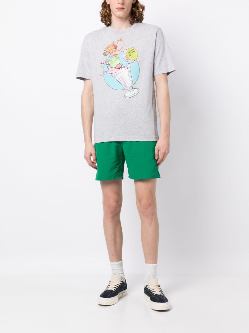 Maison Kitsuné graphic-print cotton T-shirt outlook