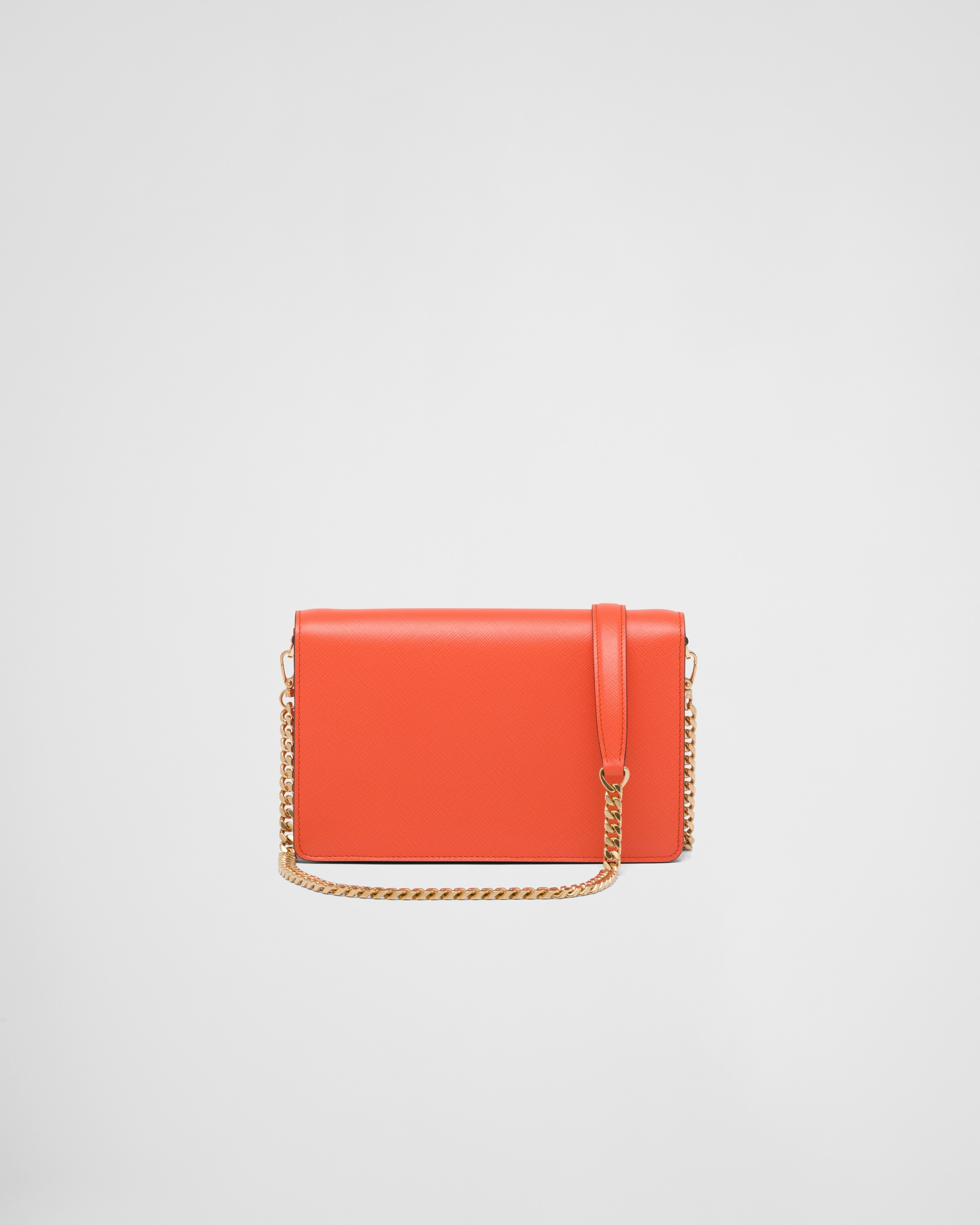 Saffiano leather shoulder bag - 4