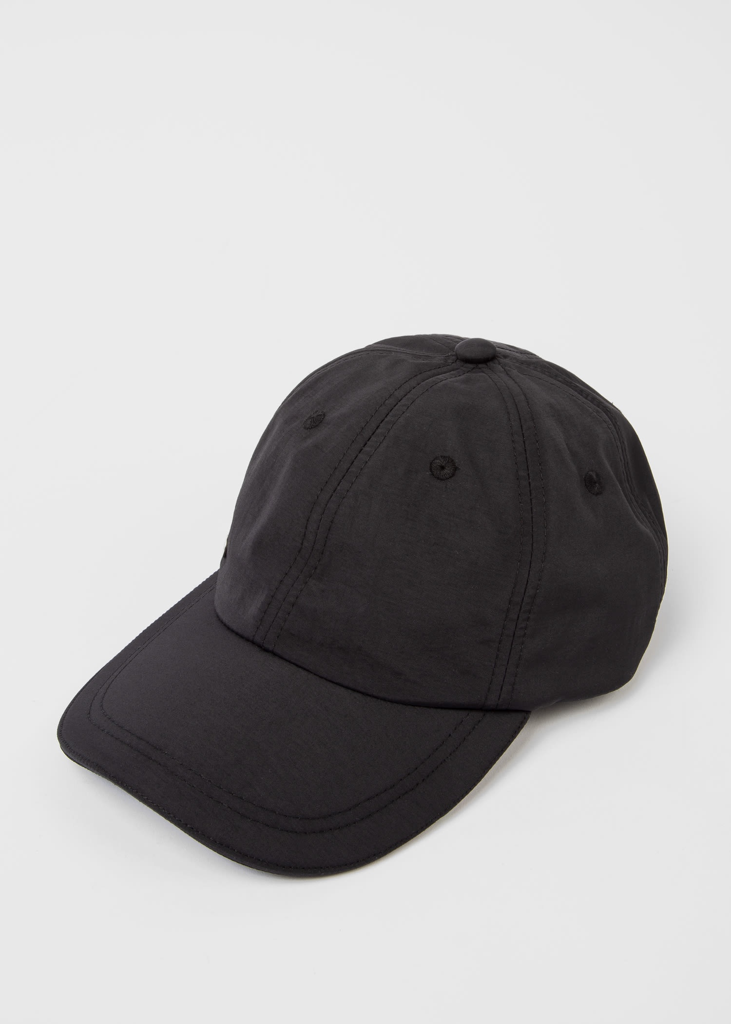 Black Logo Baseball Cap - 2