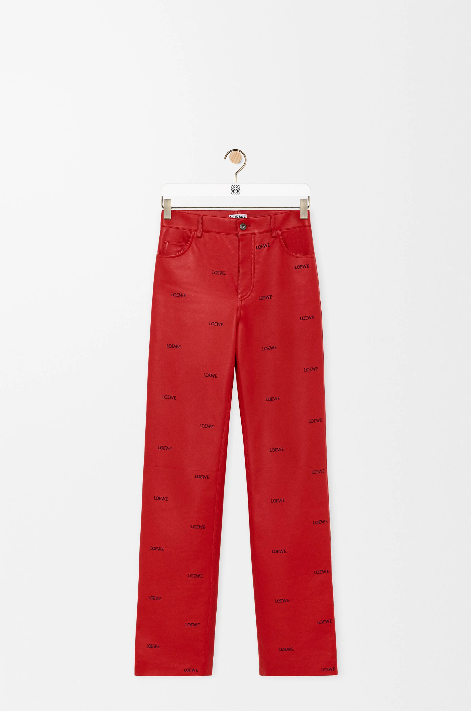 Trousers in nappa lambskin - 1