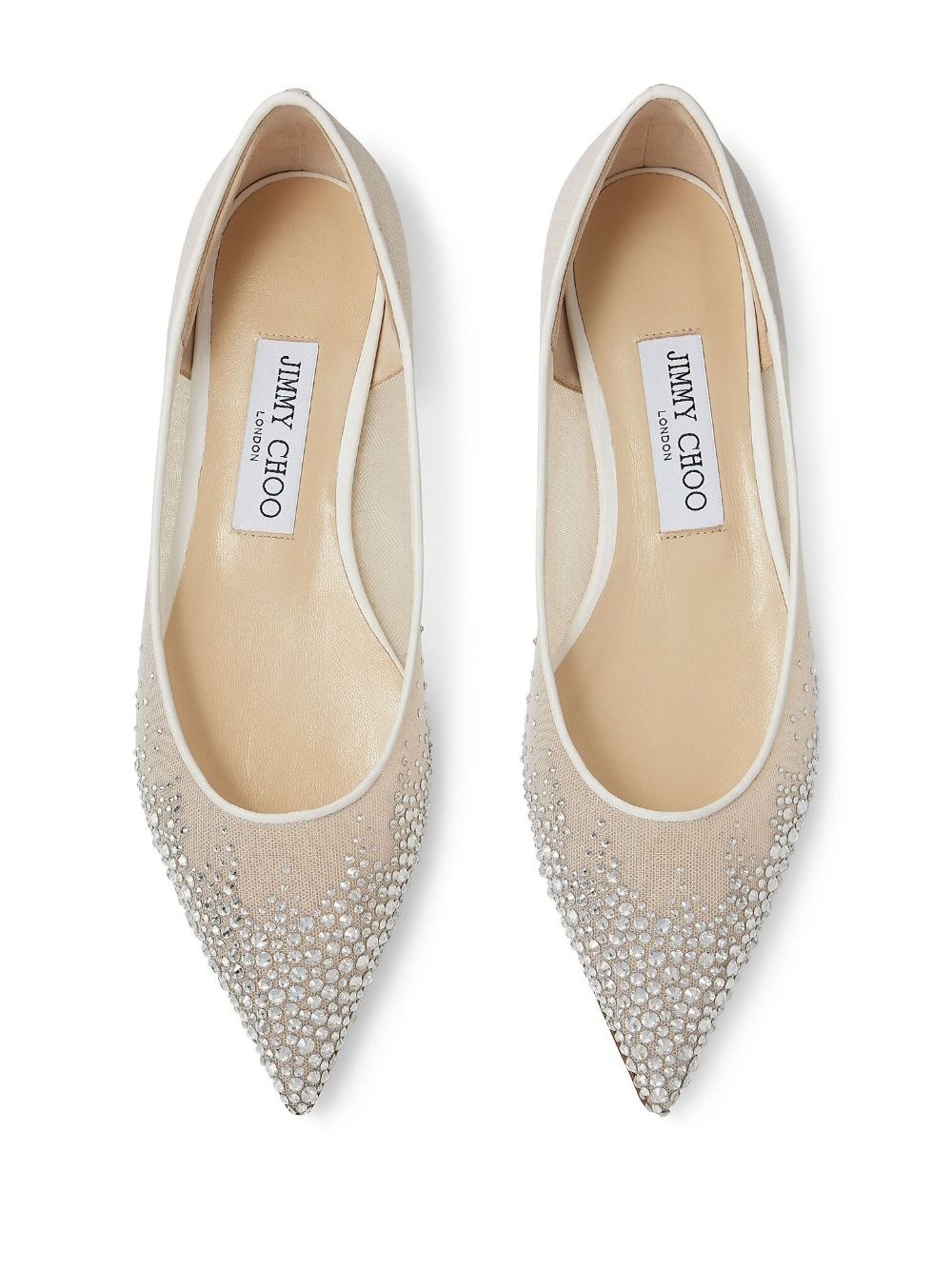 Love crystal-embellished ballerinas - 3