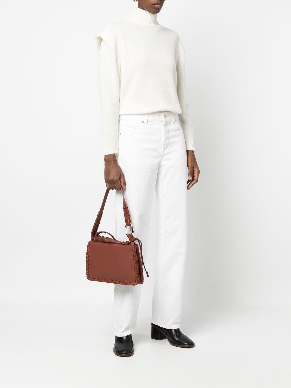 Tess leather shoulder bag - 2