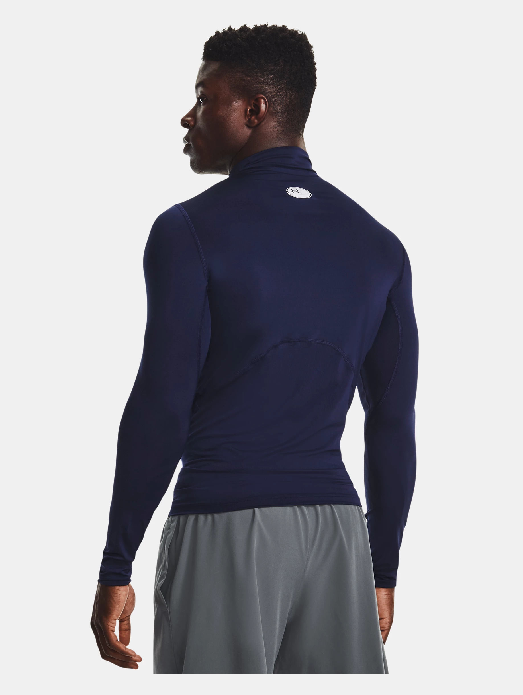 Men's HeatGear® Mock Long Sleeve - 4