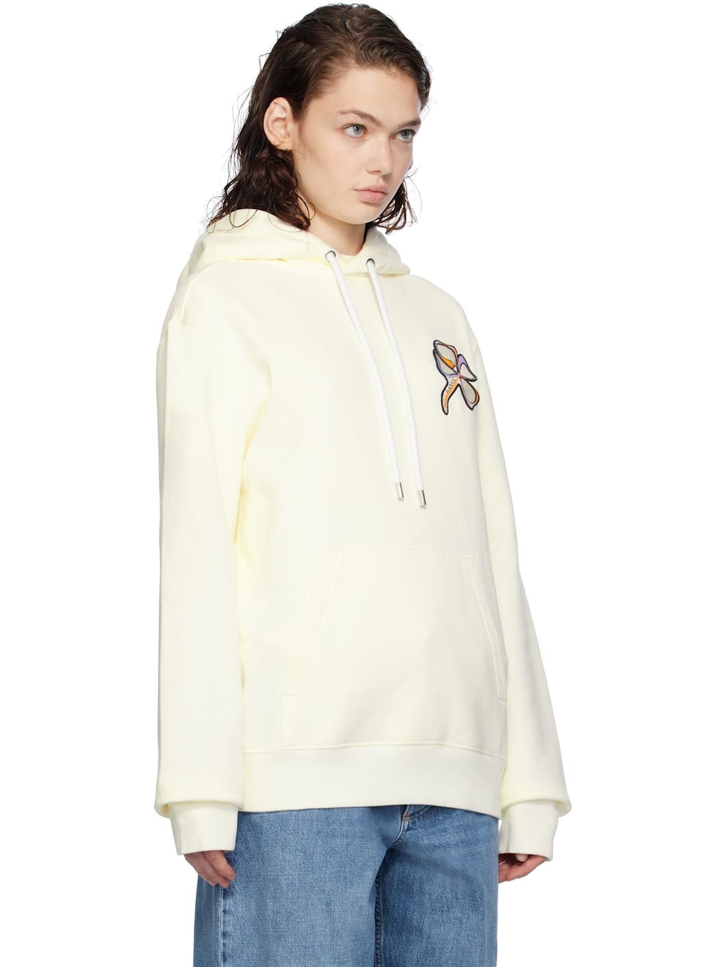 White Clover Snake Patch Hoodie - 2
