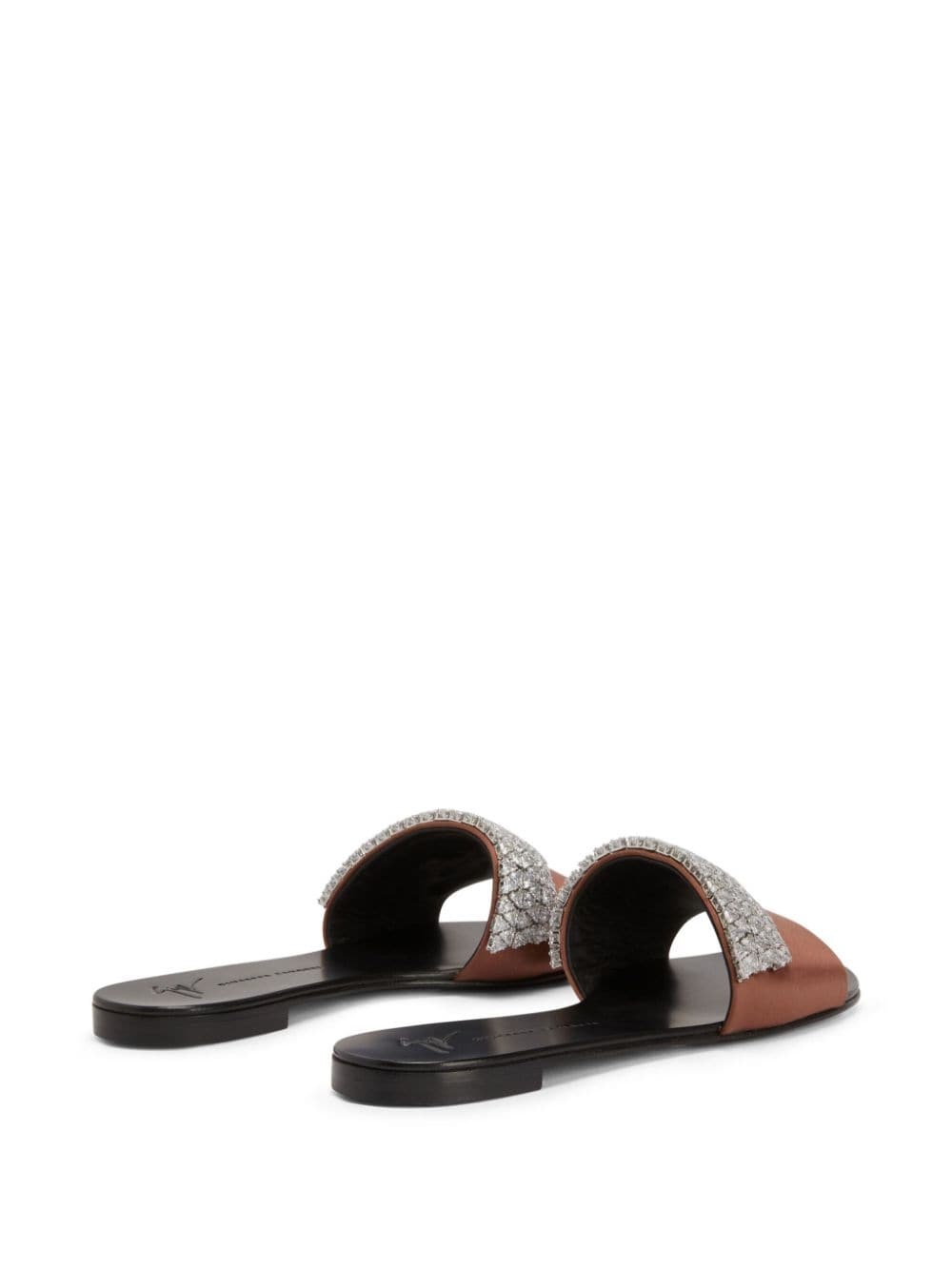 Tesy rhinestone-embellished slides - 3