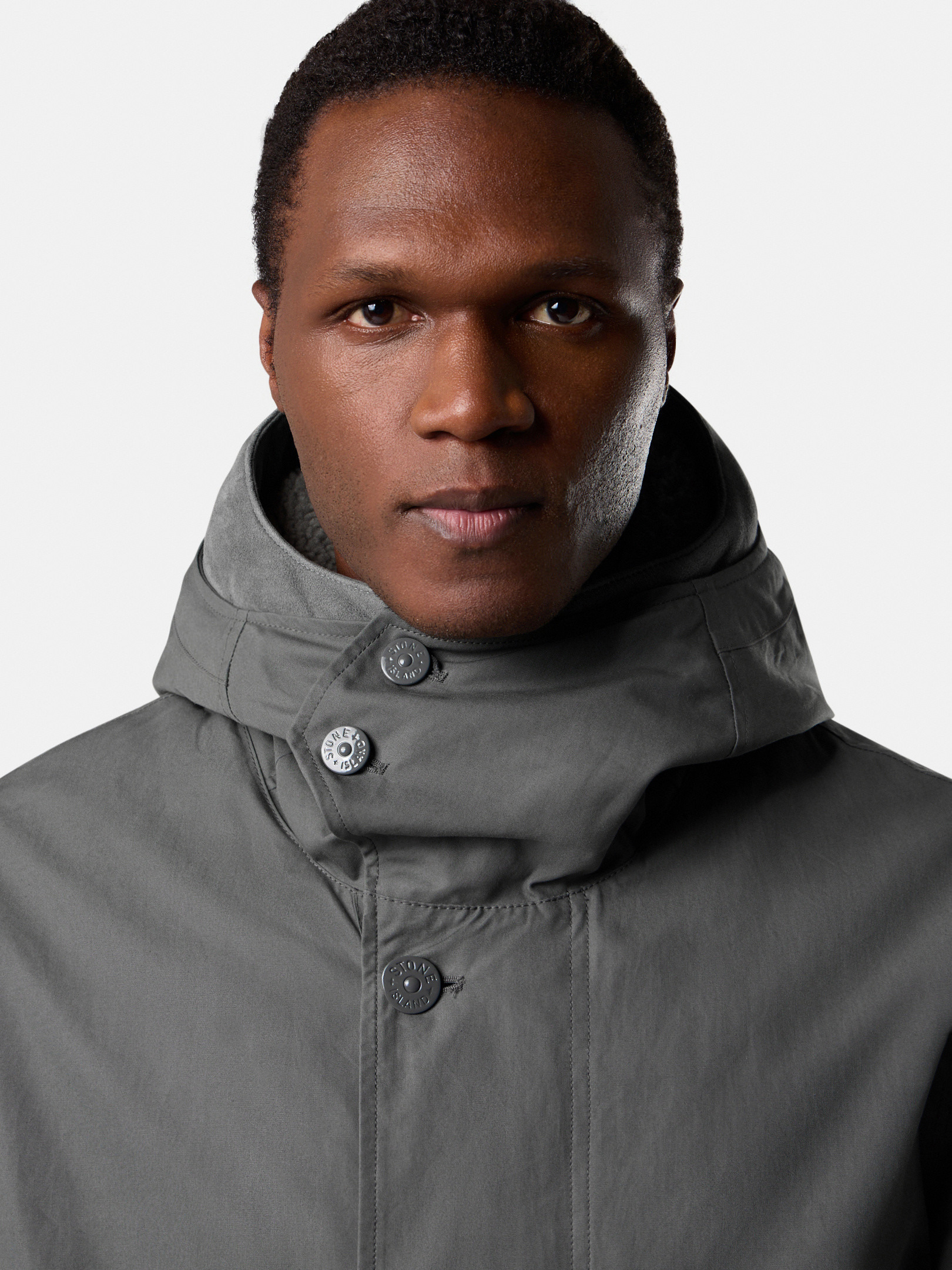 7100019 WEATHERPROOF COTTON CANVAS_STONE ISLAND GHOST - 4