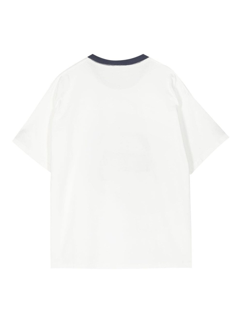 BODE logo-print cotton T-shirt outlook