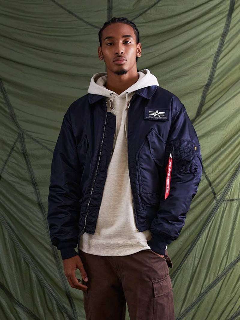 ALPHA INDUSTRIES CWU 45/P BOMBER JACKET (HERITAGE) outlook