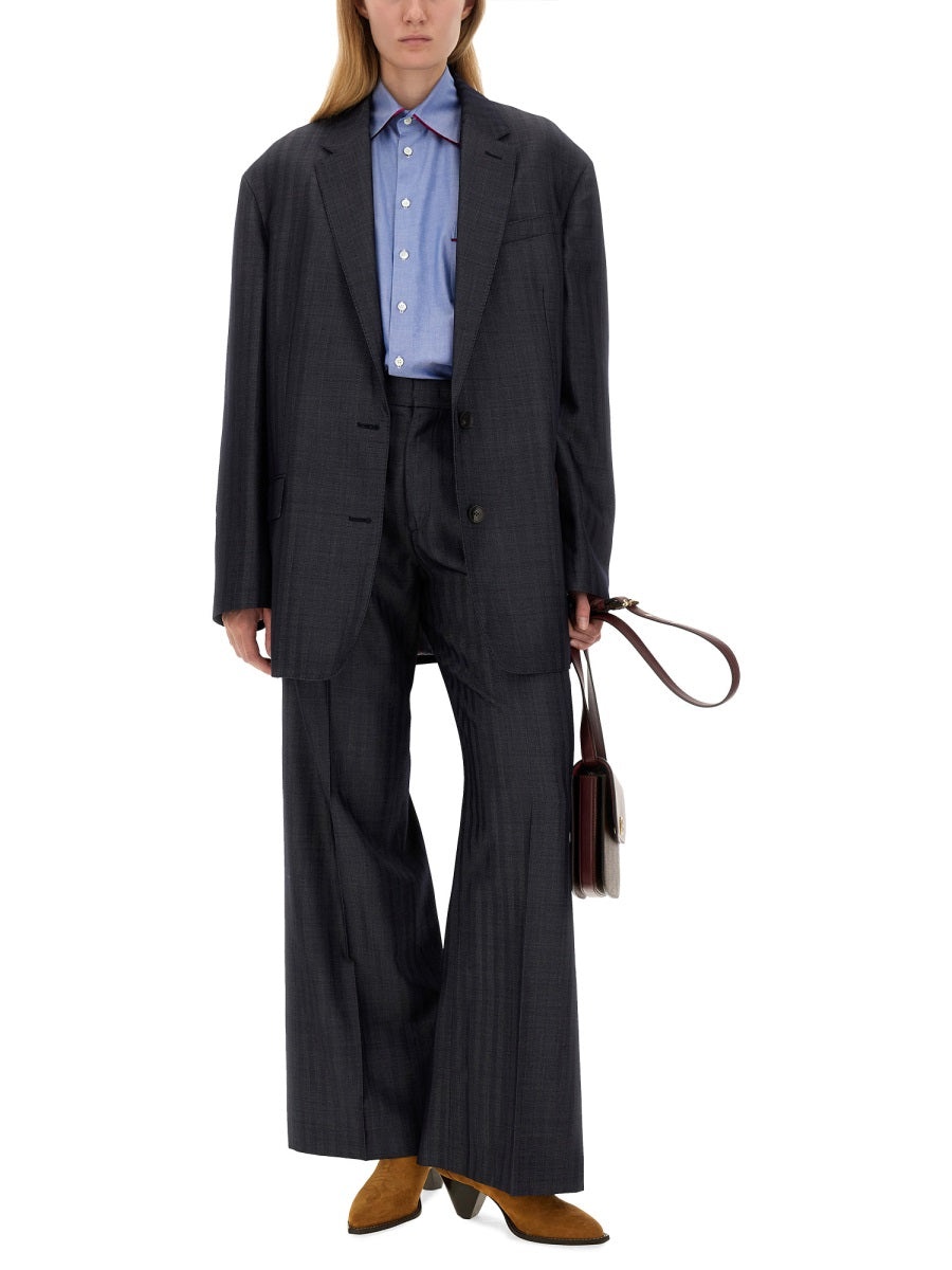 Etro Women Pegasus Buttoned Over Jacket - 2