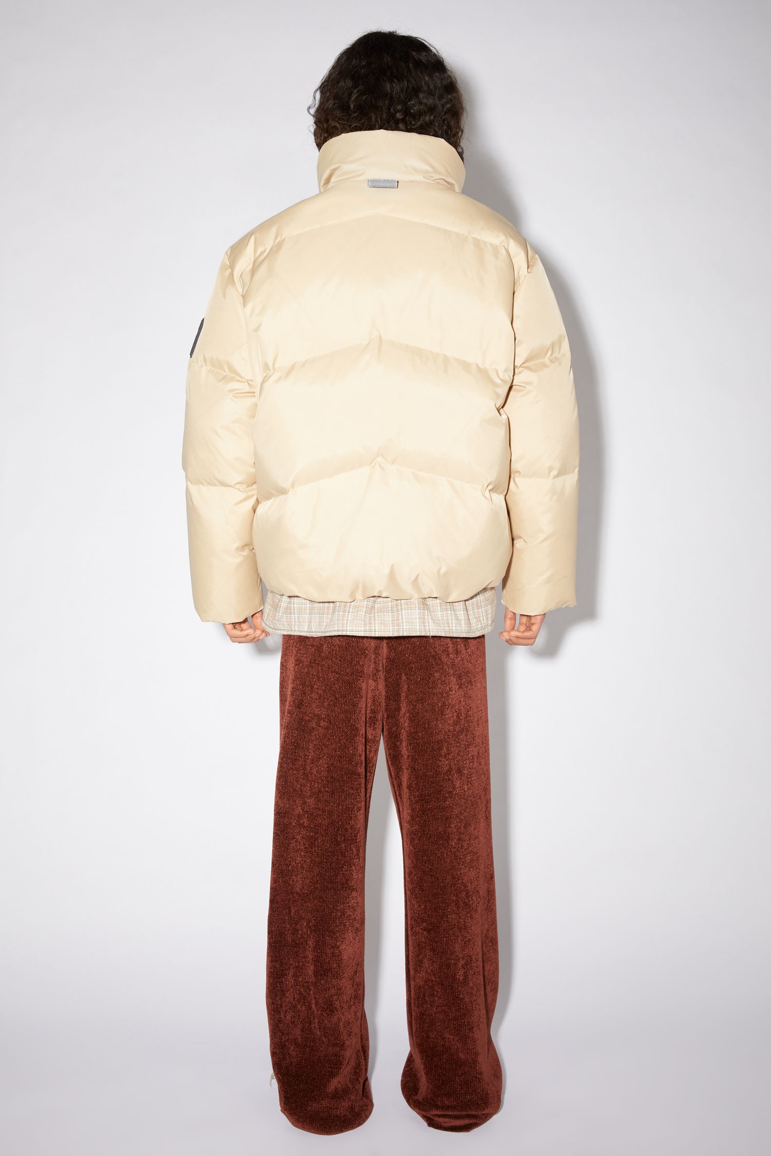 Down-filled jacket - Biscuit beige - 3