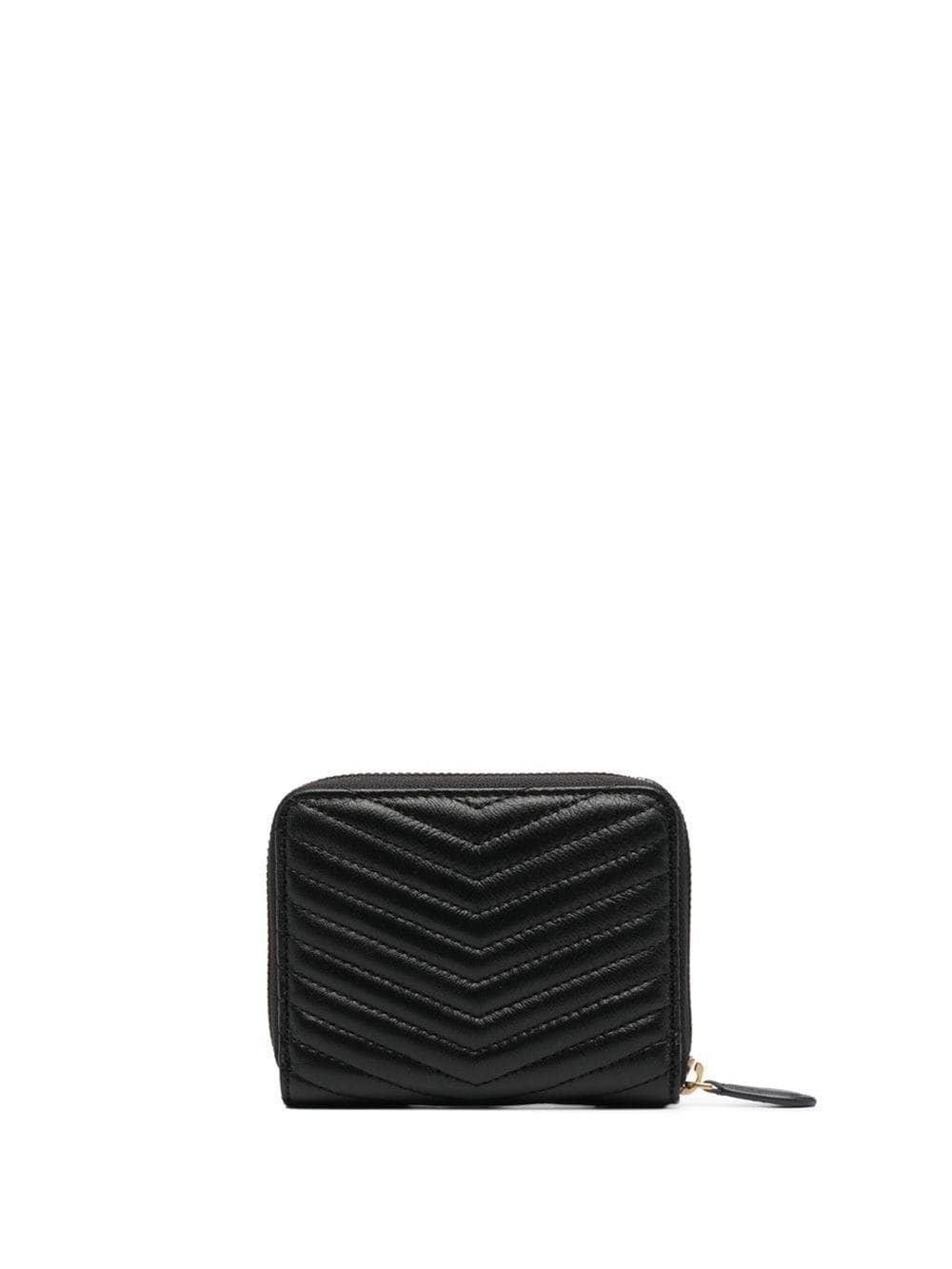 quilted leather wallet - 2