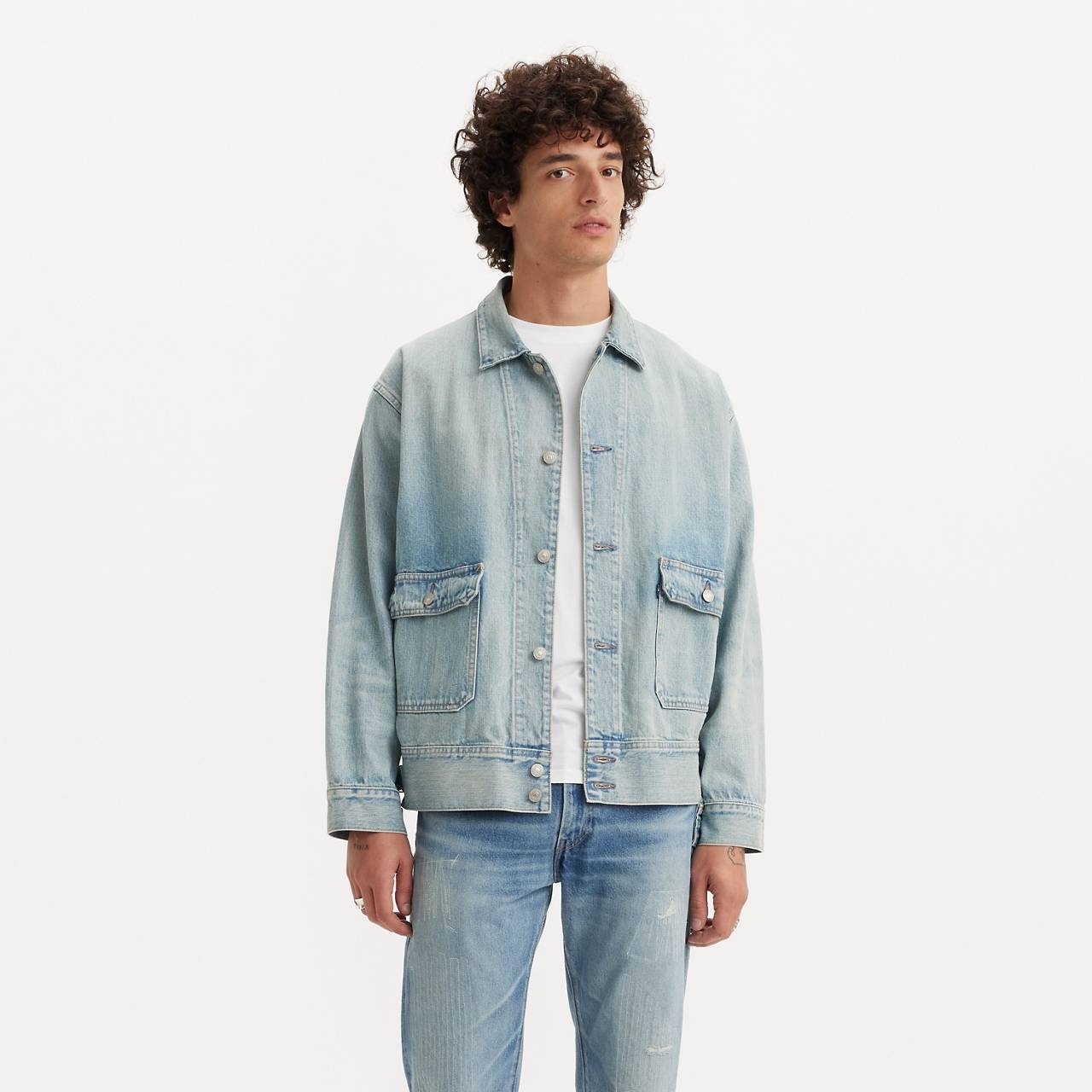 LEVI’S® MEN’S JAPANESE DENIM UTILITY TRUCKER JACKET - 2