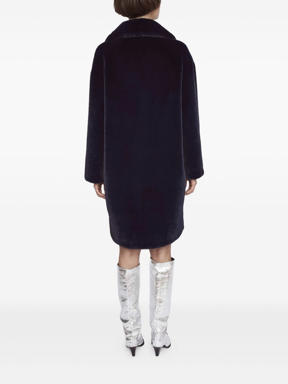 Camille Cocoon faux-fur coat - 3