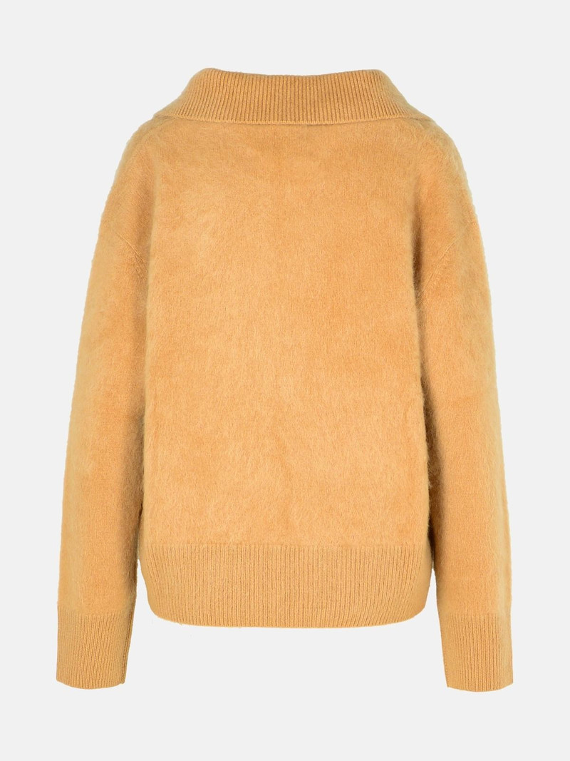 LISA YANG 'KERRY' BEIGE CASHMERE SWEATER outlook
