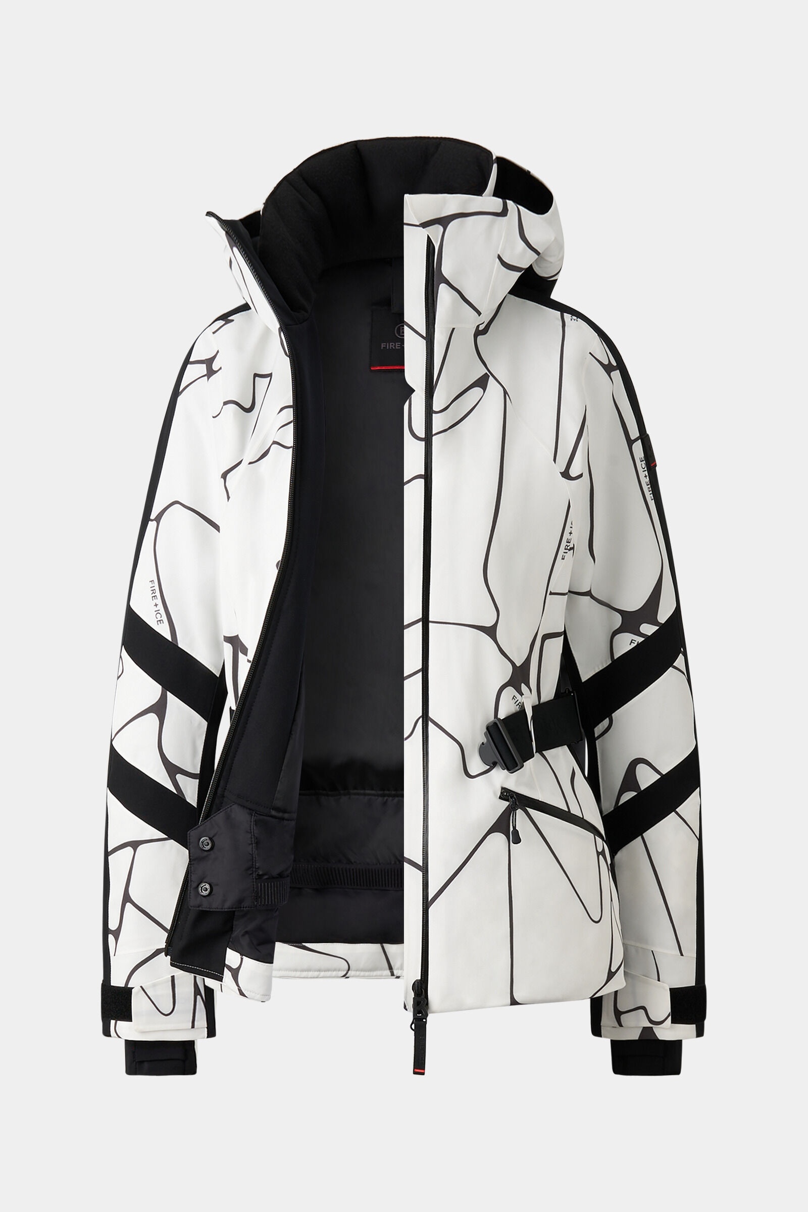 Moia Ski jacket in White/Black - 2