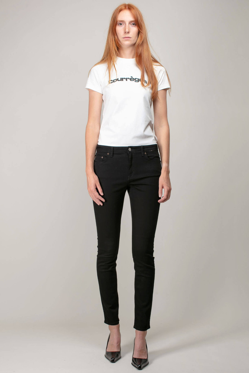 Acne Studios North Stay Black Straight Fit Jeans outlook