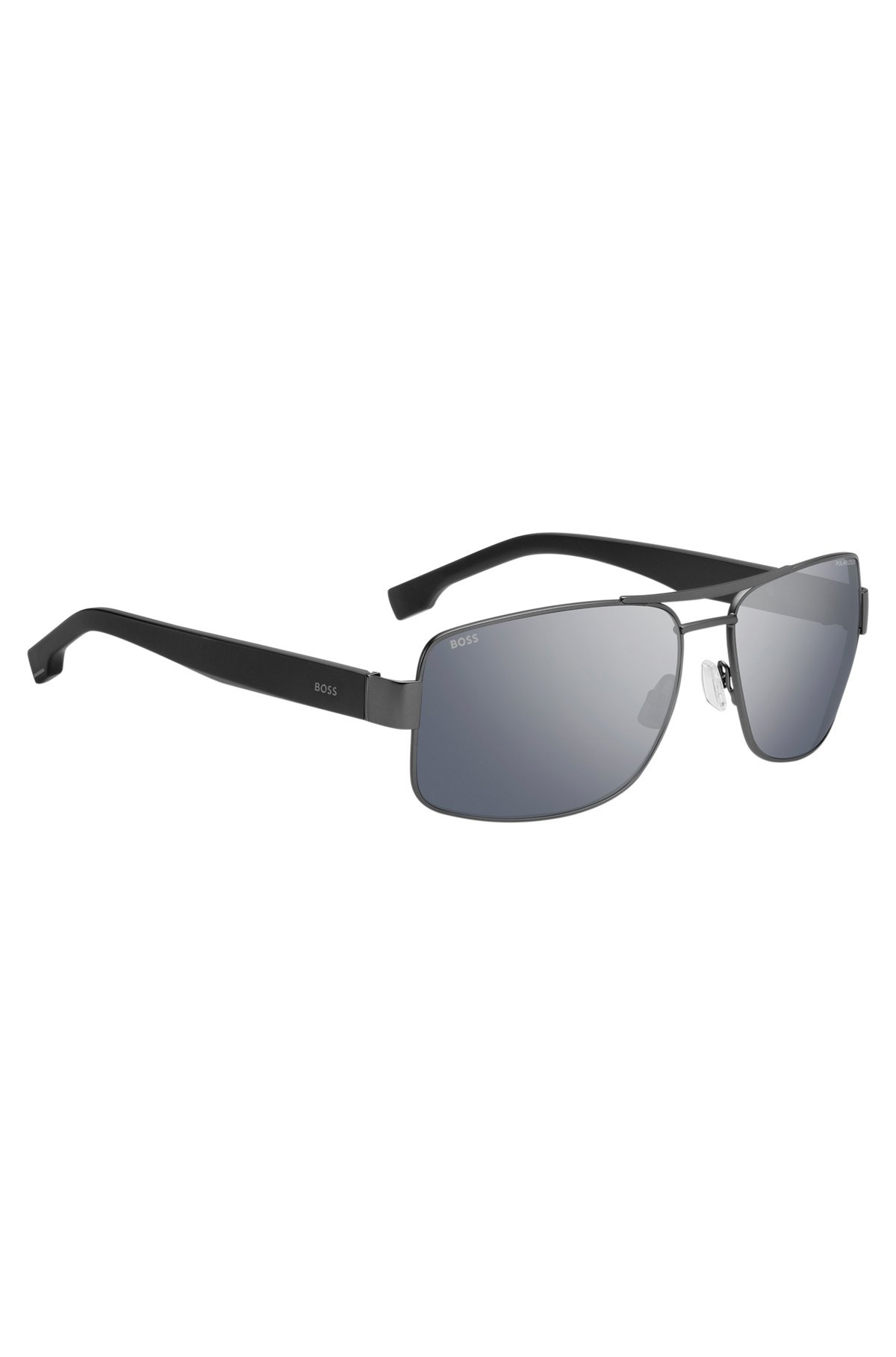 DOUBLE-BRIDGE SUNGLASSES WITH FLAT HINGES - 4