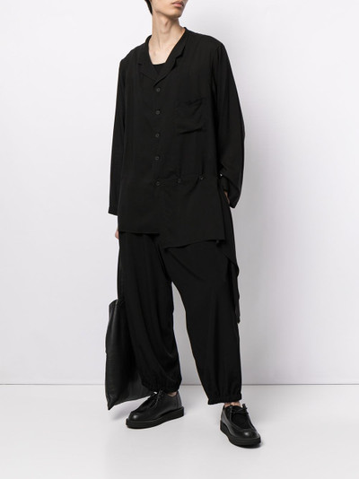 Yohji Yamamoto Special Observation asymmetric shirt outlook