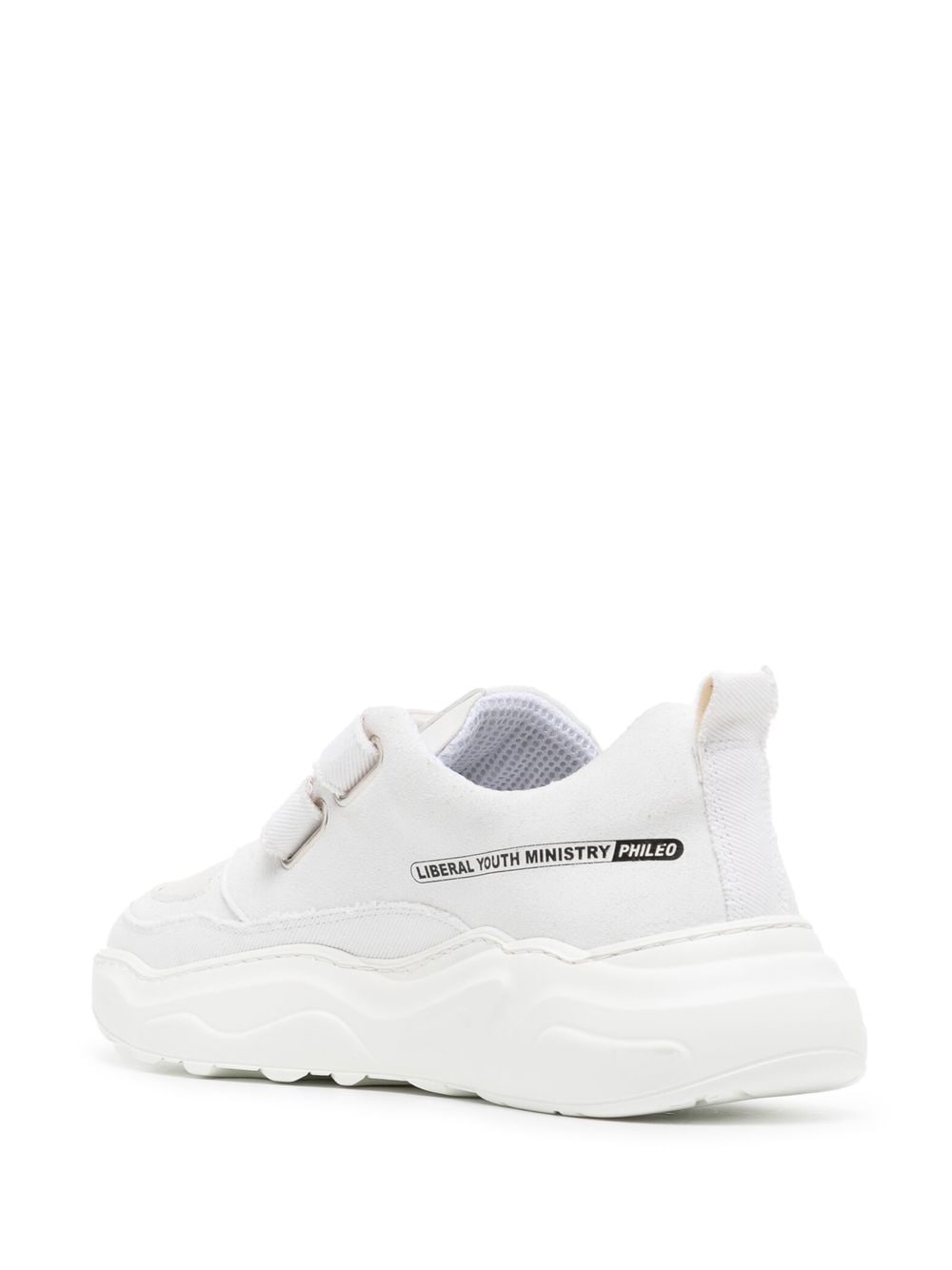printed low-top sneakers - 3