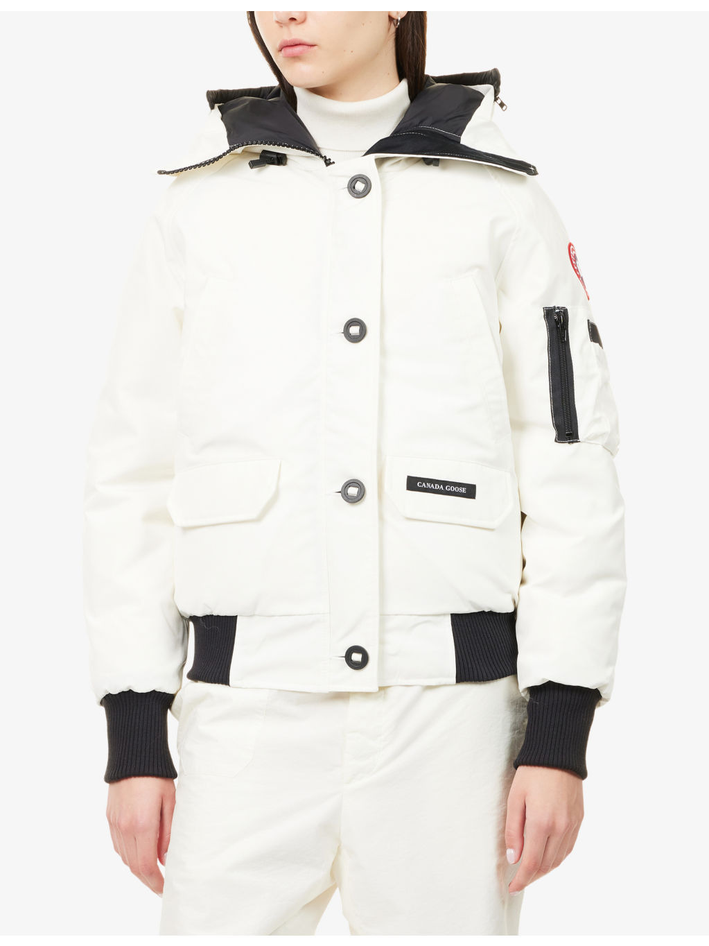 Chilliwack Hooded Woven-Down Jacket - 3
