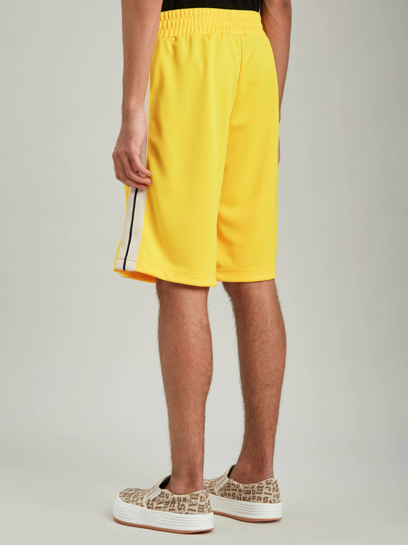 YELLOW TRACK SHORTS 5