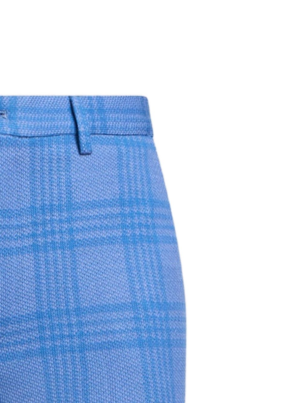 checked tailored trousers - 2