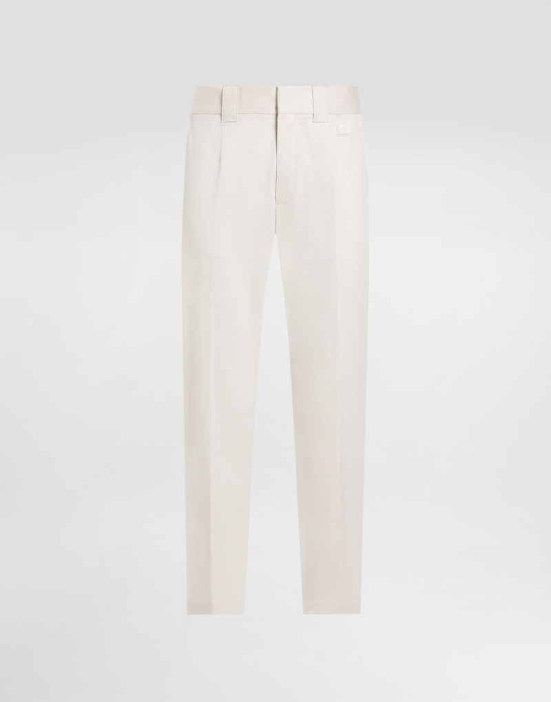 Tailored cotton pants 1