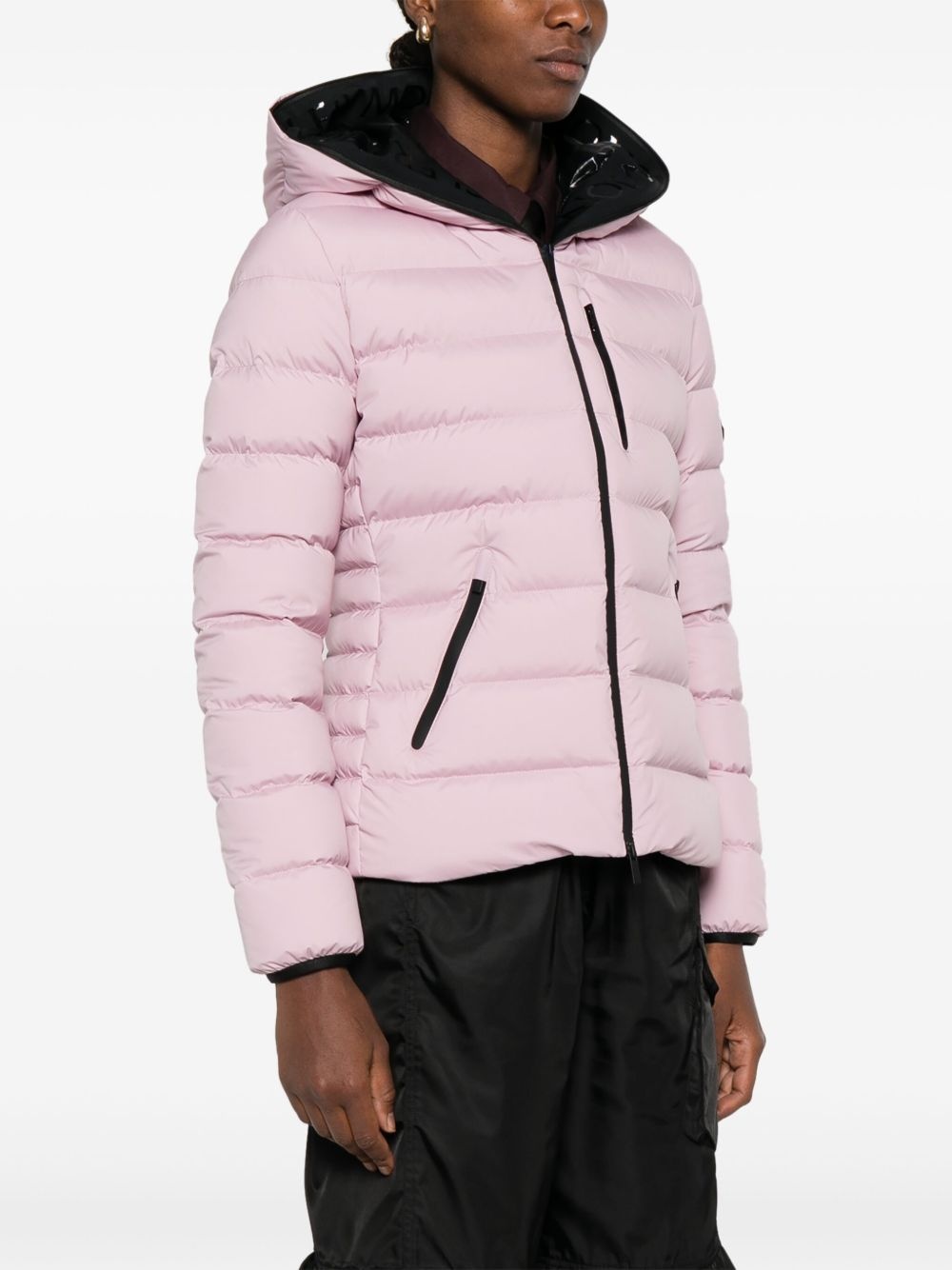 hooded quilted jacket - 3
