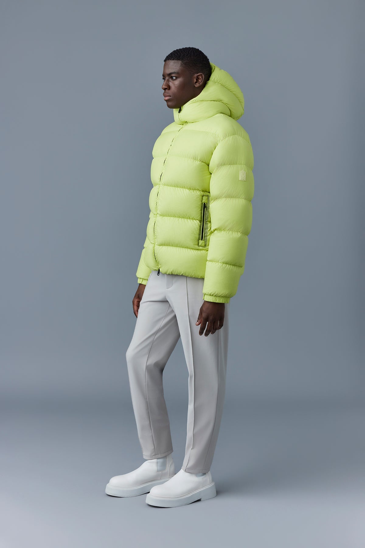 ADELMO-LC Heavy down jacket with soft-wash crinkle - 3