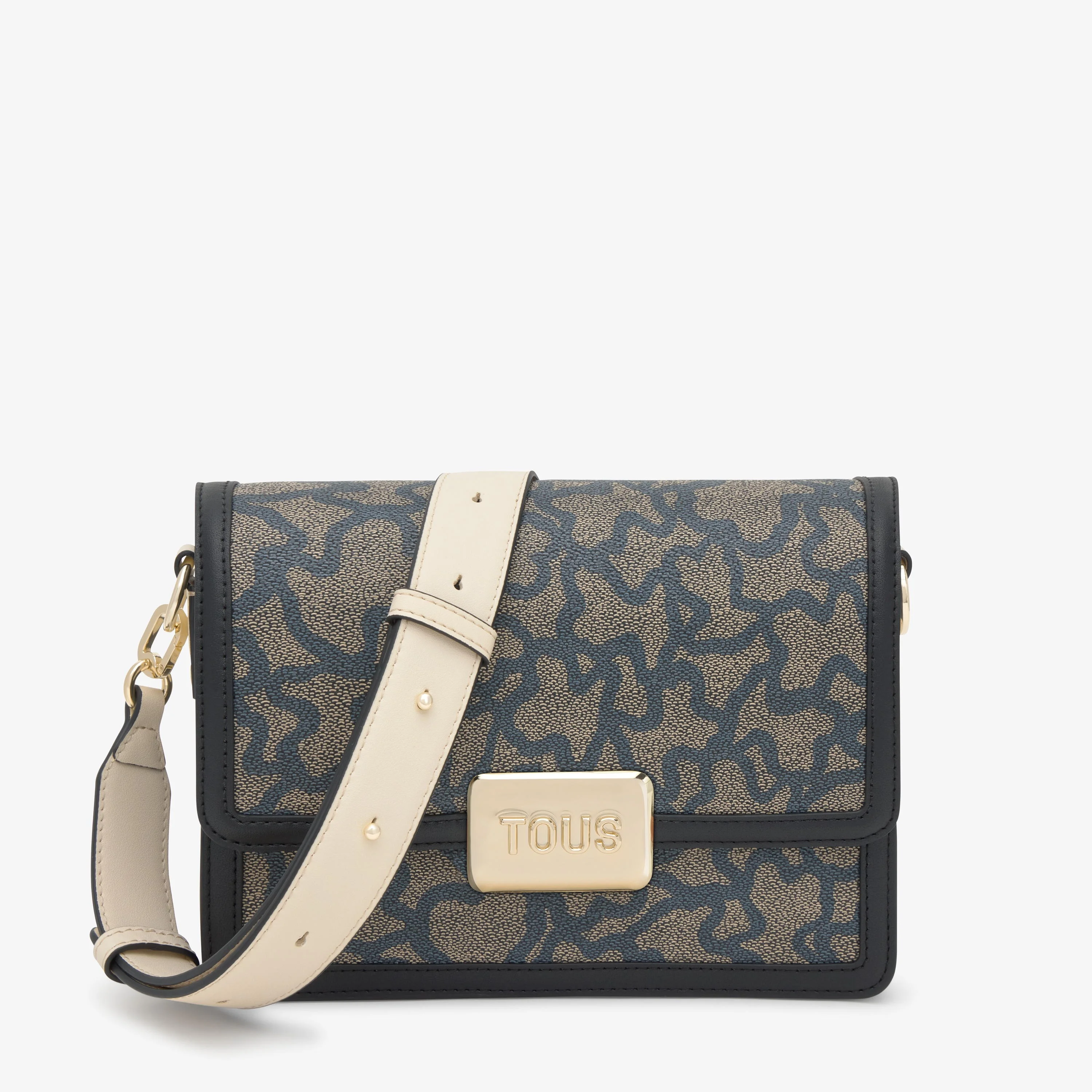 Medium black Crossbody bag TOUS Kaos Icon - 1